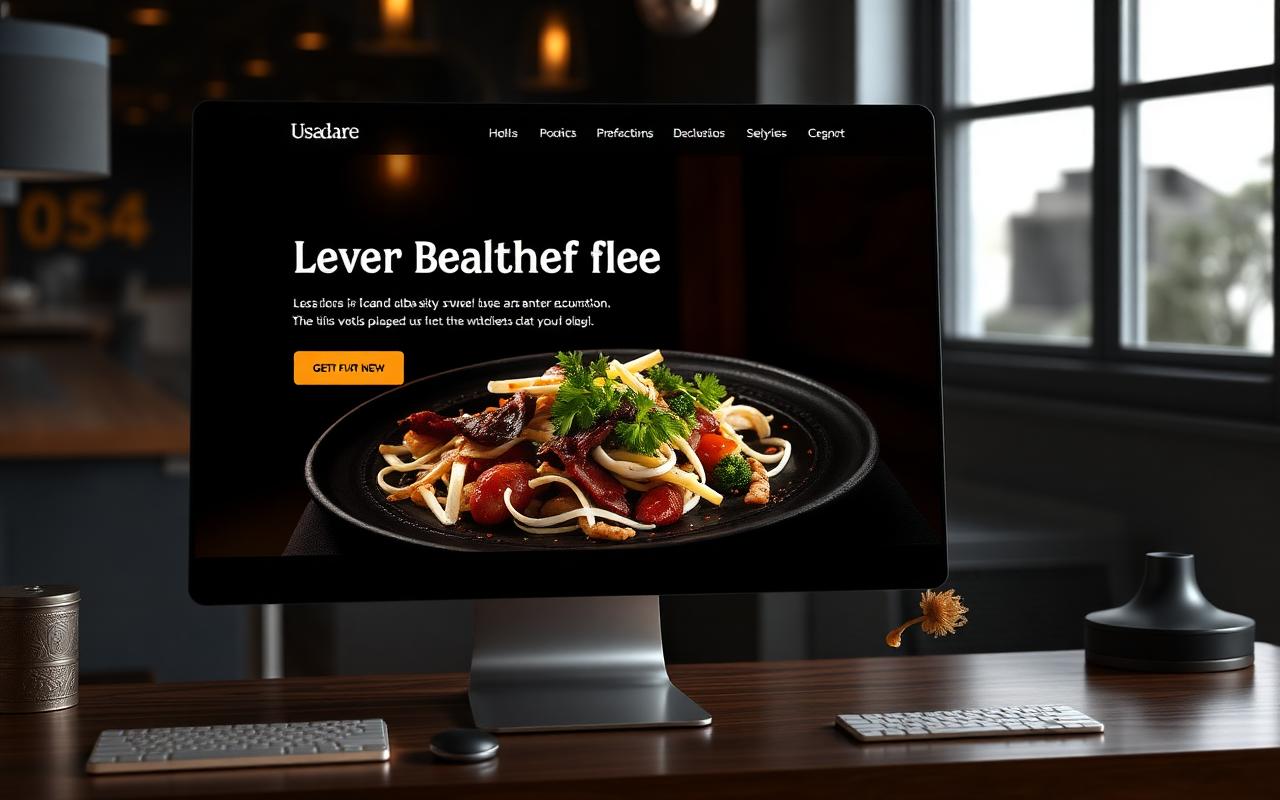 Site desenvolvido pela NEXUS para Restaurante Assinatura