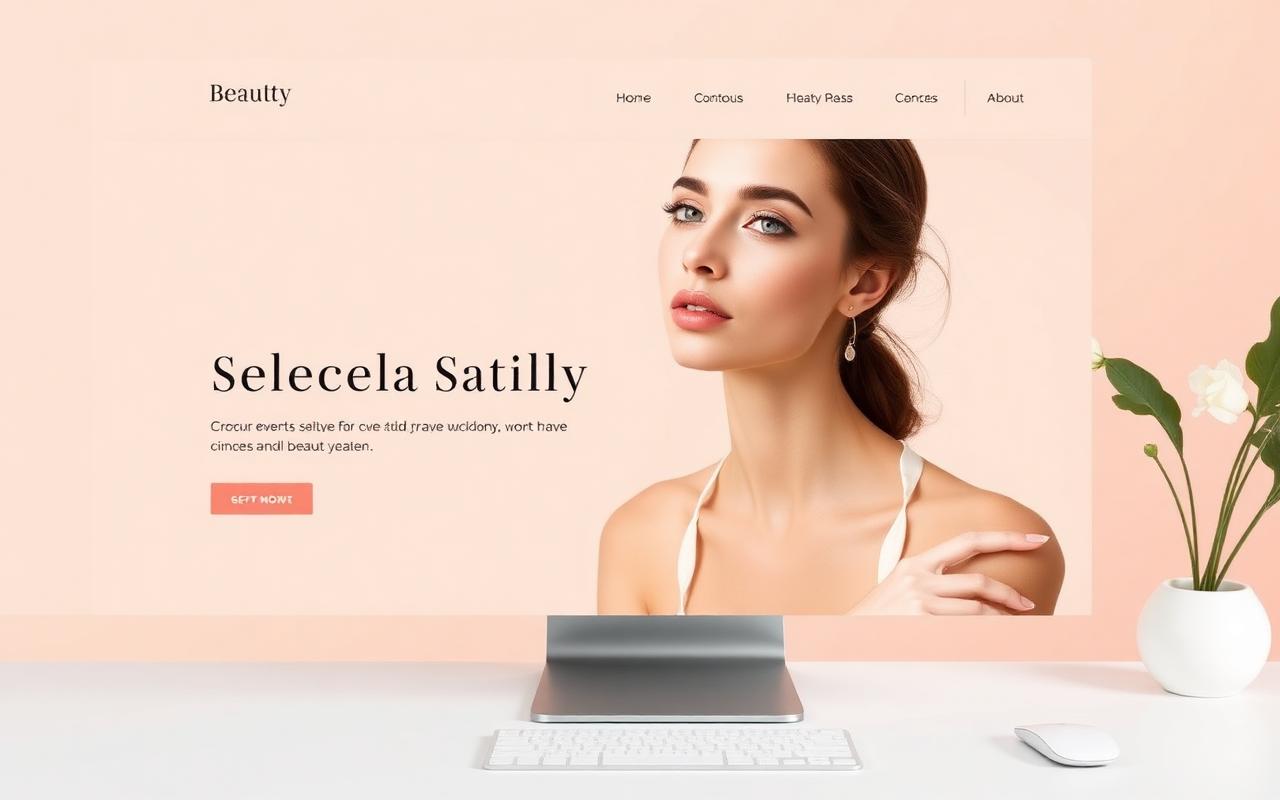 Site desenvolvido pela NEXUS para Studio de Beleza